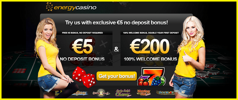 Energy Casino Bonus