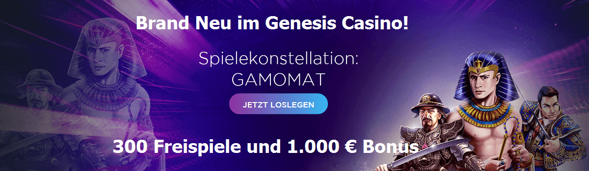 Genesis Casino Gamomat